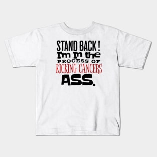 Kicking Cancers Ass Kids T-Shirt